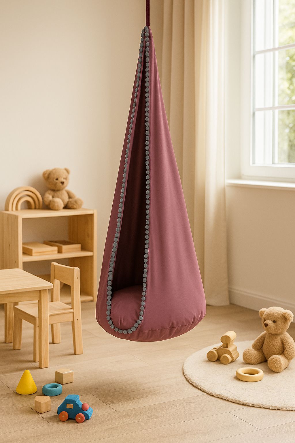 Couverture Emmaillotage avec Capuche Oreilles de Lapin