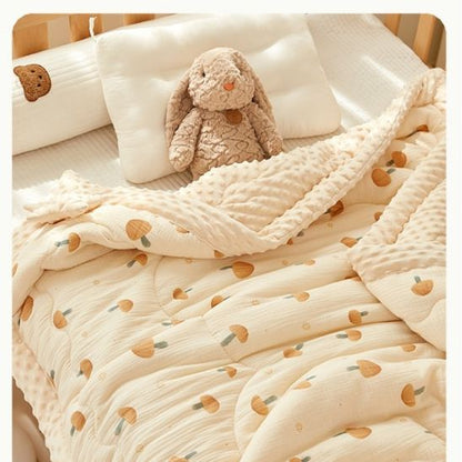 Couverture enfant en gaze double couche respirante – Spot Bébé