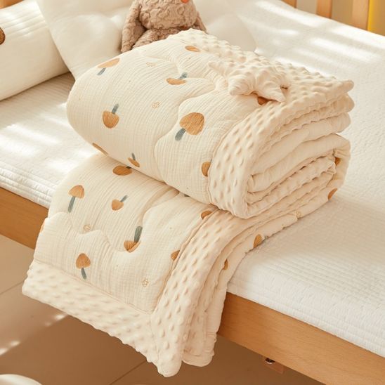 Couverture enfant avec décoration étoile assortie pour lit bébé – Spot Bébé