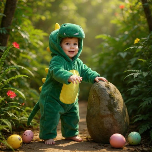 Déguisement Halloween bébé grenouille verte – combinaison enfant à capuche souriante