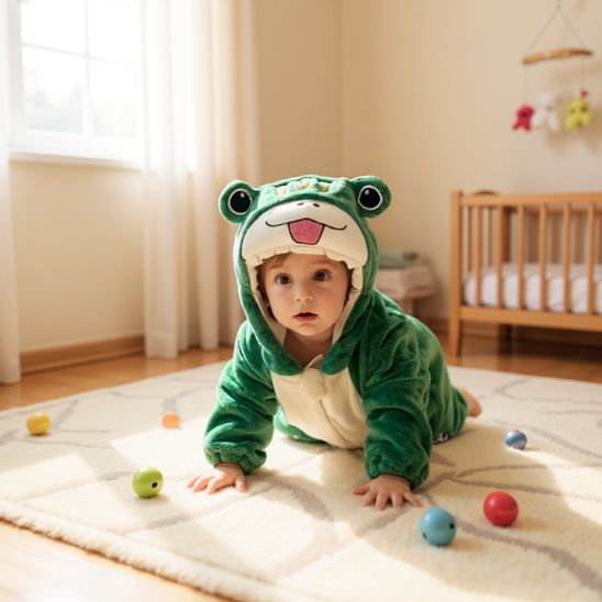 Costume enfant Halloween dinosaure – pyjama grenouillère bébé confortable et doux