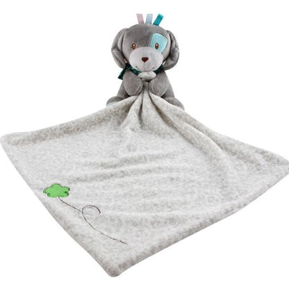 Doudou bébé chiot gris – vue de face