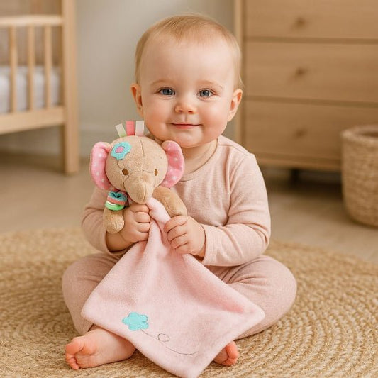 Doudou bébé – prêt à offrir en cadeau