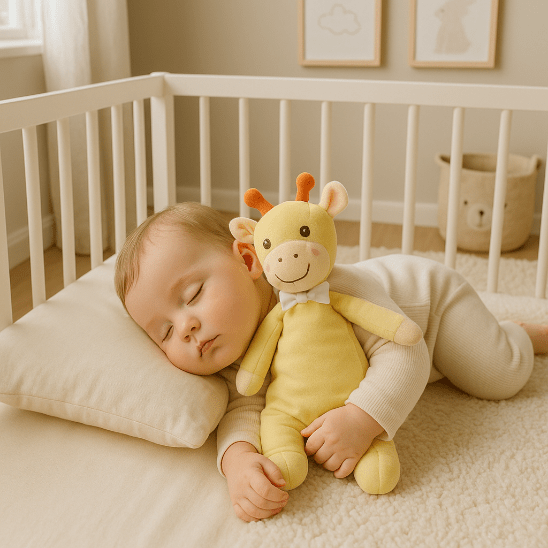 Doudou bébé hypoallergénique et lavable
