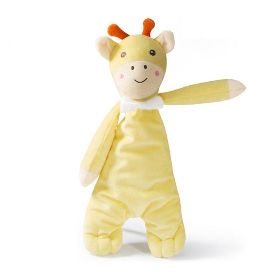 Peluche doudou bébé girafe, compagnon de naissance rassurant
