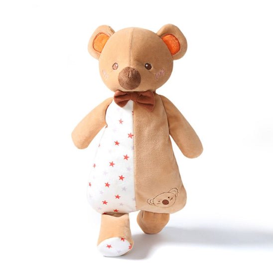 Doudou bébé Ourson en peluche douce et rassurante