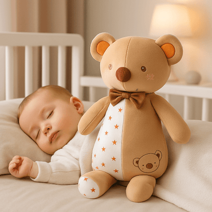 Doudou bébé en peluche douce, parfait comme cadeau de naissance