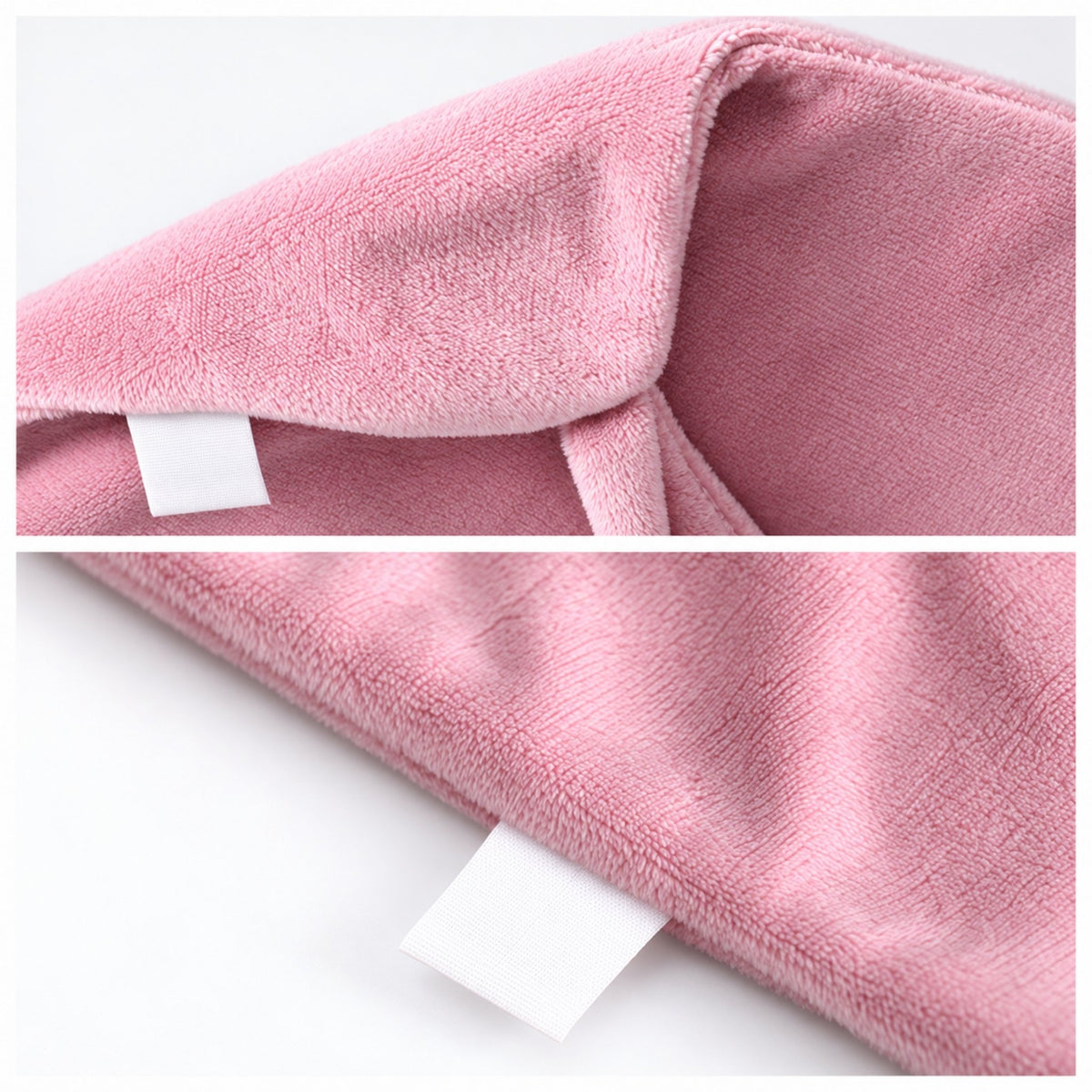 Gros plan sur le velours tout doux du doudou plat lapin