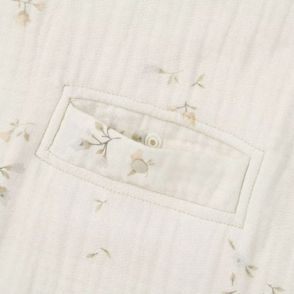 Turbulette bébé coton bio TOG 2, vue arrière sur fond blanc, unisexe.