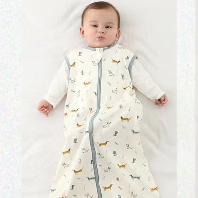 Gigoteuse bébé coton 4 saisons motif teckel – Spot Bébé