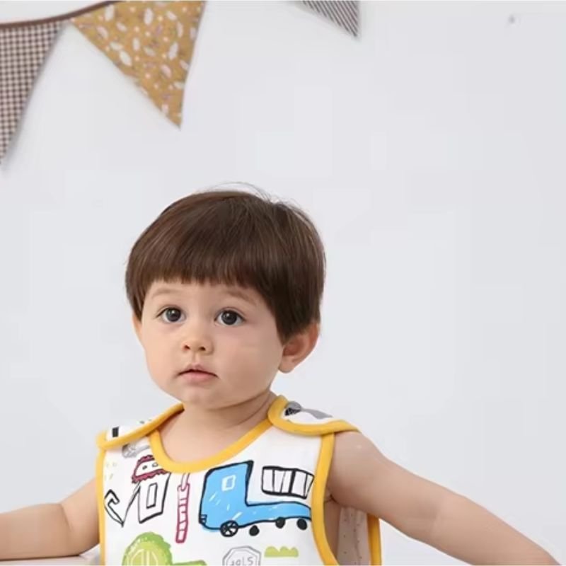 Sac de couchage bébé respirant motif urbain coloré