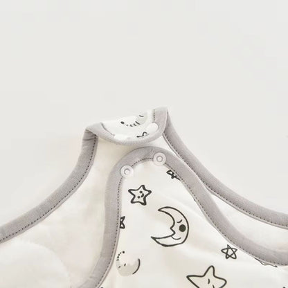 Gigoteuse bébé sans manches lune et étoiles – sommeil paisible