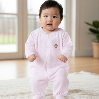 Grenouillère bébé maille douce – collection Spot Bébé