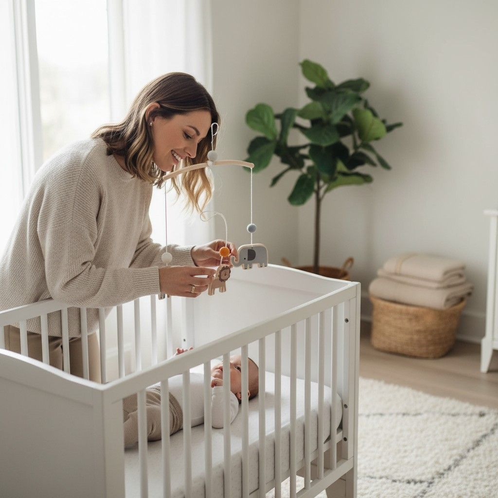 hochets bébé montessori en bois naturel pour développement sensoriel