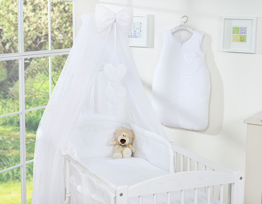 Tour de lit tressé - Rose saumon – Sécurité & douceur