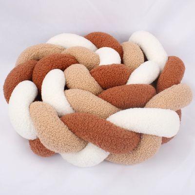 La Tresse de Lit Bébé - Sécuritaire multicolore blanc beige marron - Spot Bébé