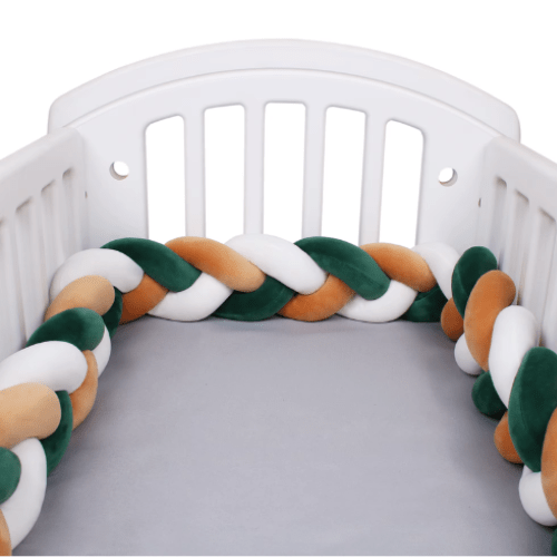 La Tresse de Lit - Caramel blanc et vert - Spot Bébé