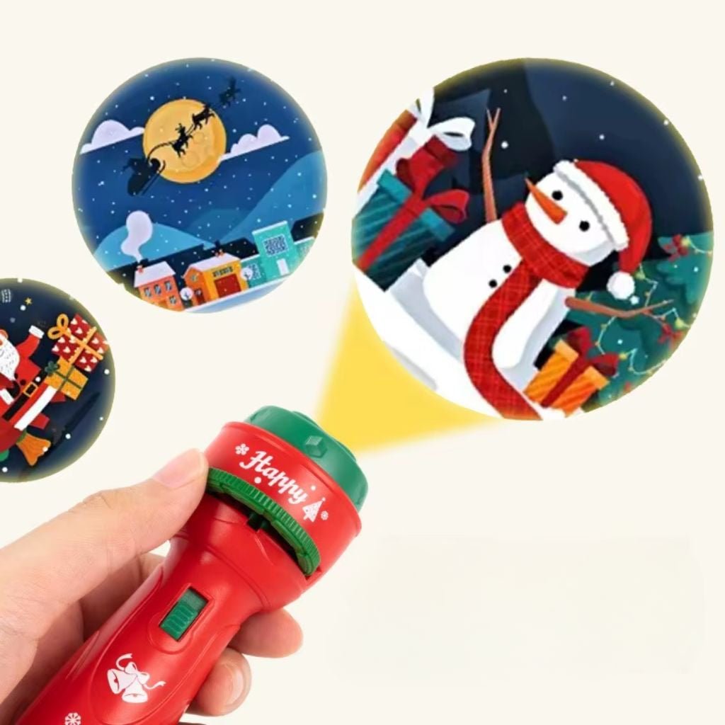 Jouet lumineux de Noël pour enfant, idéal pour le coucher