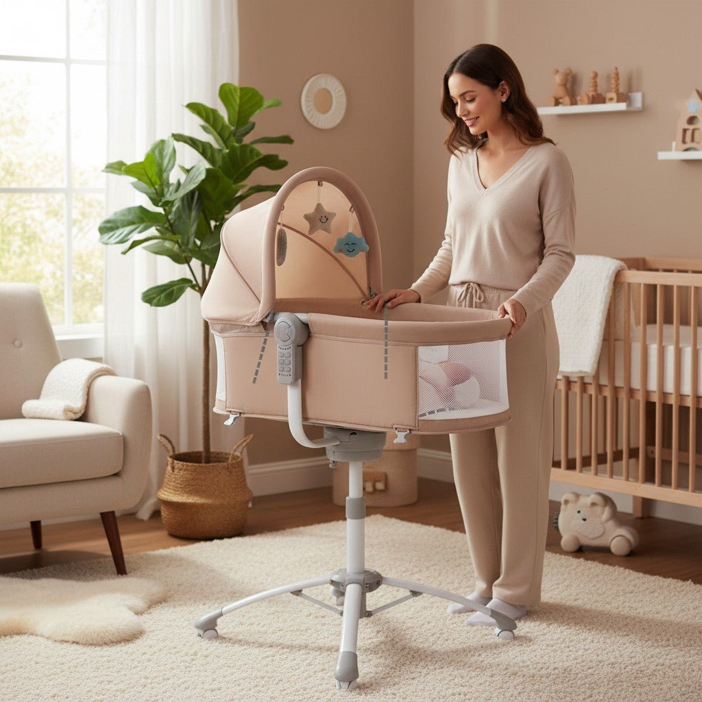 Lit Cododo 4-en-1 Évolutif avec position berceau bébé