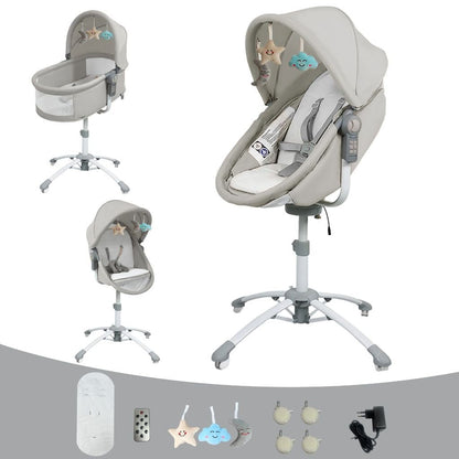 Lit Cododo 4-en-1 Évolutif avec musique intégrée et télécommande