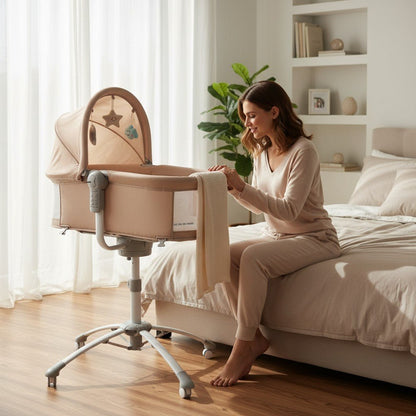 Lit Cododo évolutif 4-en-1 utilisé comme couffin sécurisé