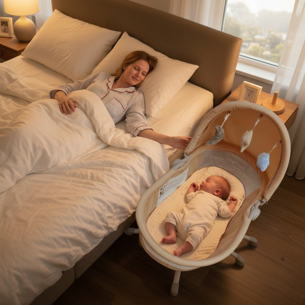 Lit Cododo 4-en-1 Évolutif en mode chaise haute bébé