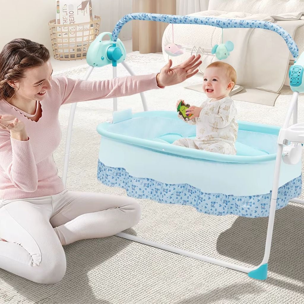 Lit cododo évolutif avec jouets interactifs pour stimuler l’attention de bébé