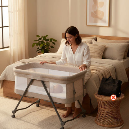 Lit cododo sécuritaire avec parois en mesh respirant