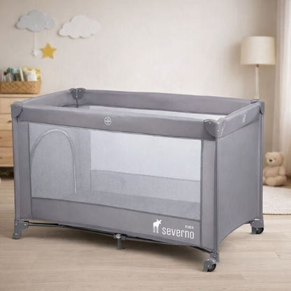 Lit parapluie bébé unisexe servant de lit et de parc bébé évolutif