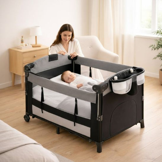 Lit parapluie bébé premium confortable et sécurisé – Spot Bébé™