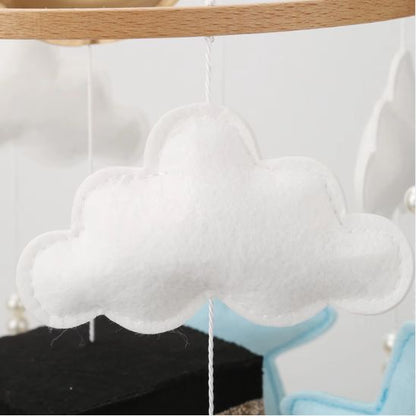 Mobile bébé Kaaba conçu pour être installé au-dessus du berceau dès la naissance