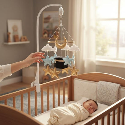 Mobile bébé Kaaba permettant à bébé d’écouter la parole d’Allah dès la naissance