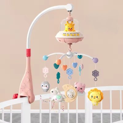 Mobile Bébé Zafounet – Veilleuse Musicale – Accessoire bébé doux | Spot Bébé