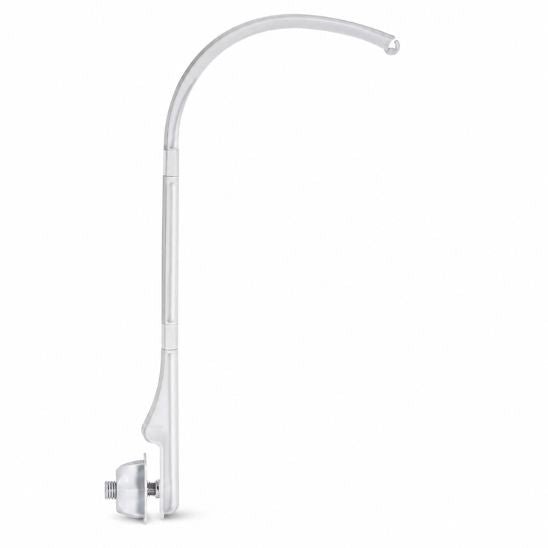Bras de fixation transparent du mobile Montessori noir et blanc