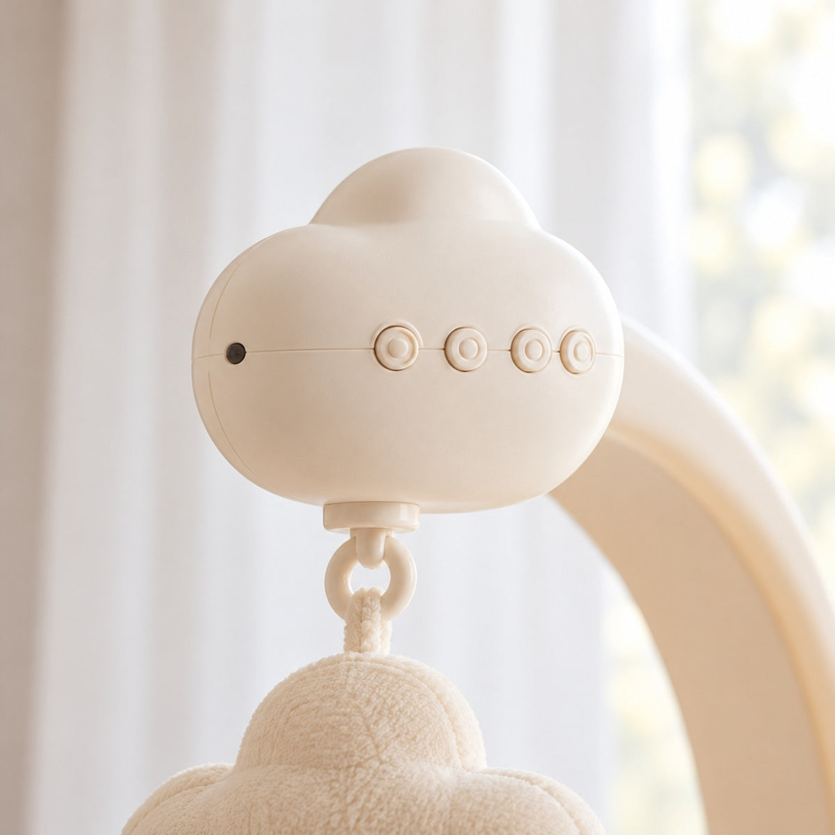 boîte à musique Bluetooth rechargeable en forme de nuage du mobile musical bébé Mélodie