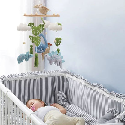 Mobile musical bébé dinosaures favorisant l’éveil visuel