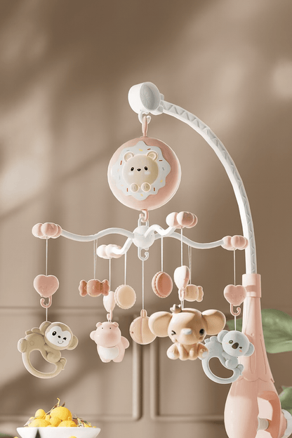 Mobile musical bébé Loomi Baby avec veilleuse intégrée et mélodies douces