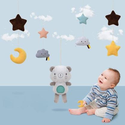 Mobile musical bébé avec veilleuse et mélodie apaisante
