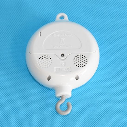 8Mobile musical bébé nuages et lune avec boîte à musique et berceuse apaisante