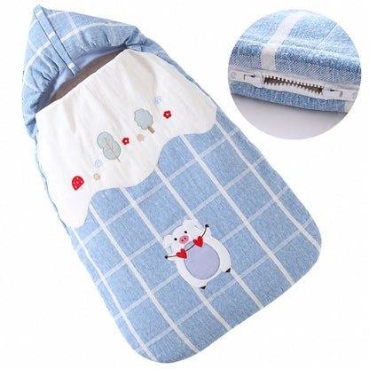 Zip double sens en bas pour changer bébé facilement