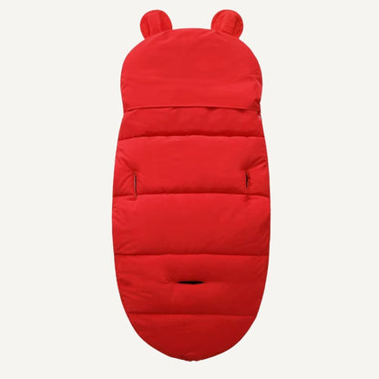 Nid d’ange bébé rouge cocooning, doublure chaude et résistante – Spot Bébé