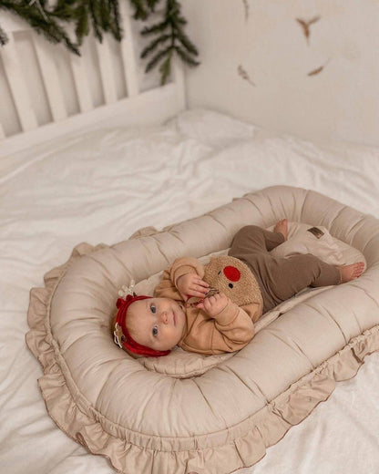 Nid pour bébé cocon beige confortable et sécurisant – photo 1