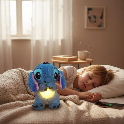 Peluche veilleuse musicale et lumineuse pour décorer la chambre de bébé