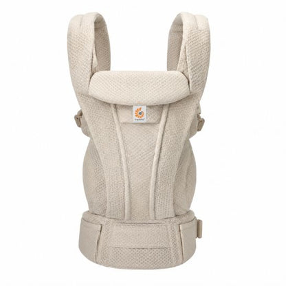 porte bébé ergonomique beige vue produit seul tissu respirant