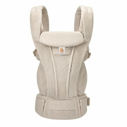 porte bébé ergonomique beige vue produit seul tissu respirant