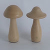 Lampe veilleuse bébé champignon en bois qui s'allume d'une simple touche