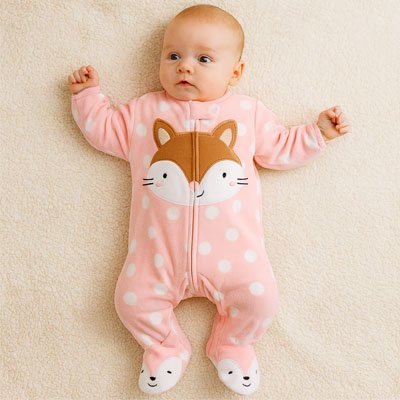 Pyjama bebe pratique pour les changes nocturnes rapides et faciles