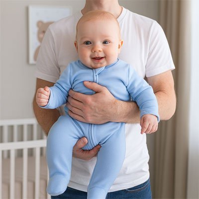 Pyjama bébé doux et confortable pour des nuits paisibles