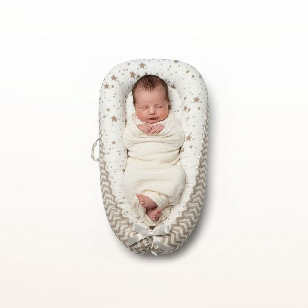 Réducteur de lit bébé portable pour utilisation à la maison ou en voyage