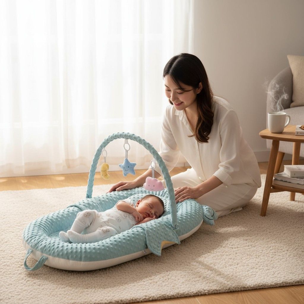 Réducteur de lit - coussin anti-reflux | BabyZen